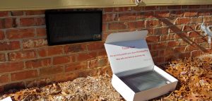 Secure foundation vents from rodents