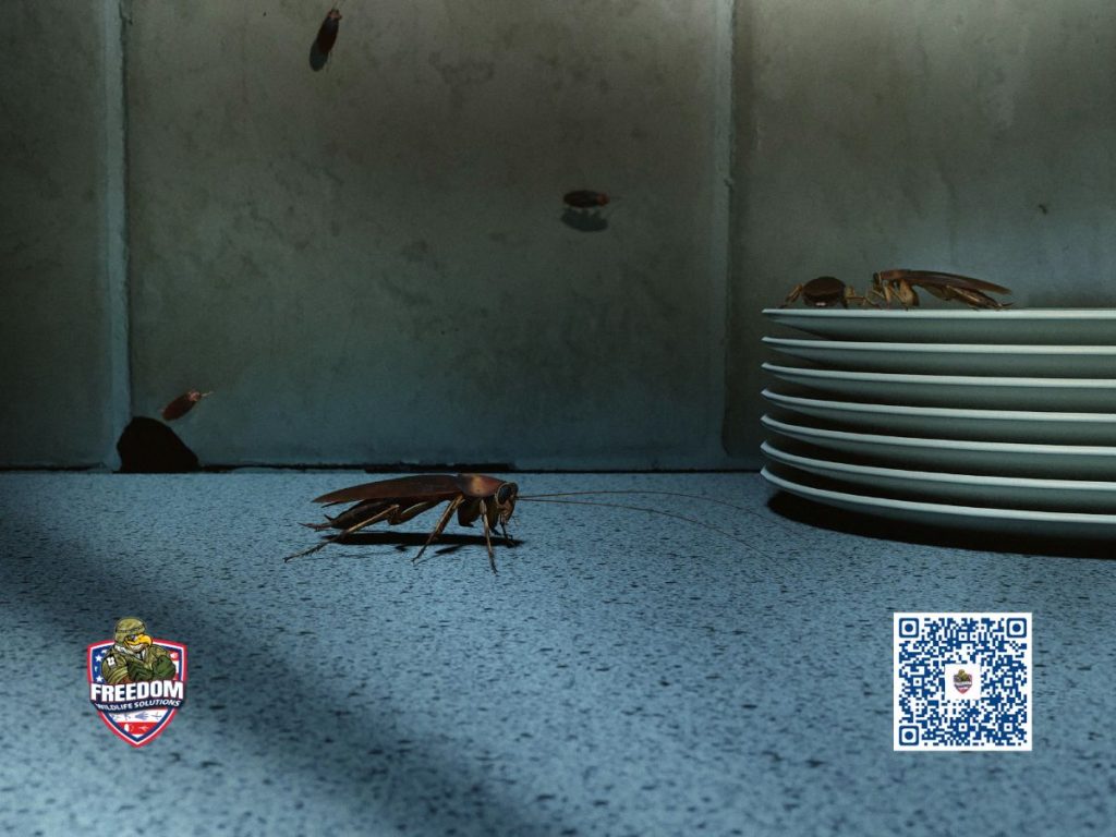 American roaches vs German roaches