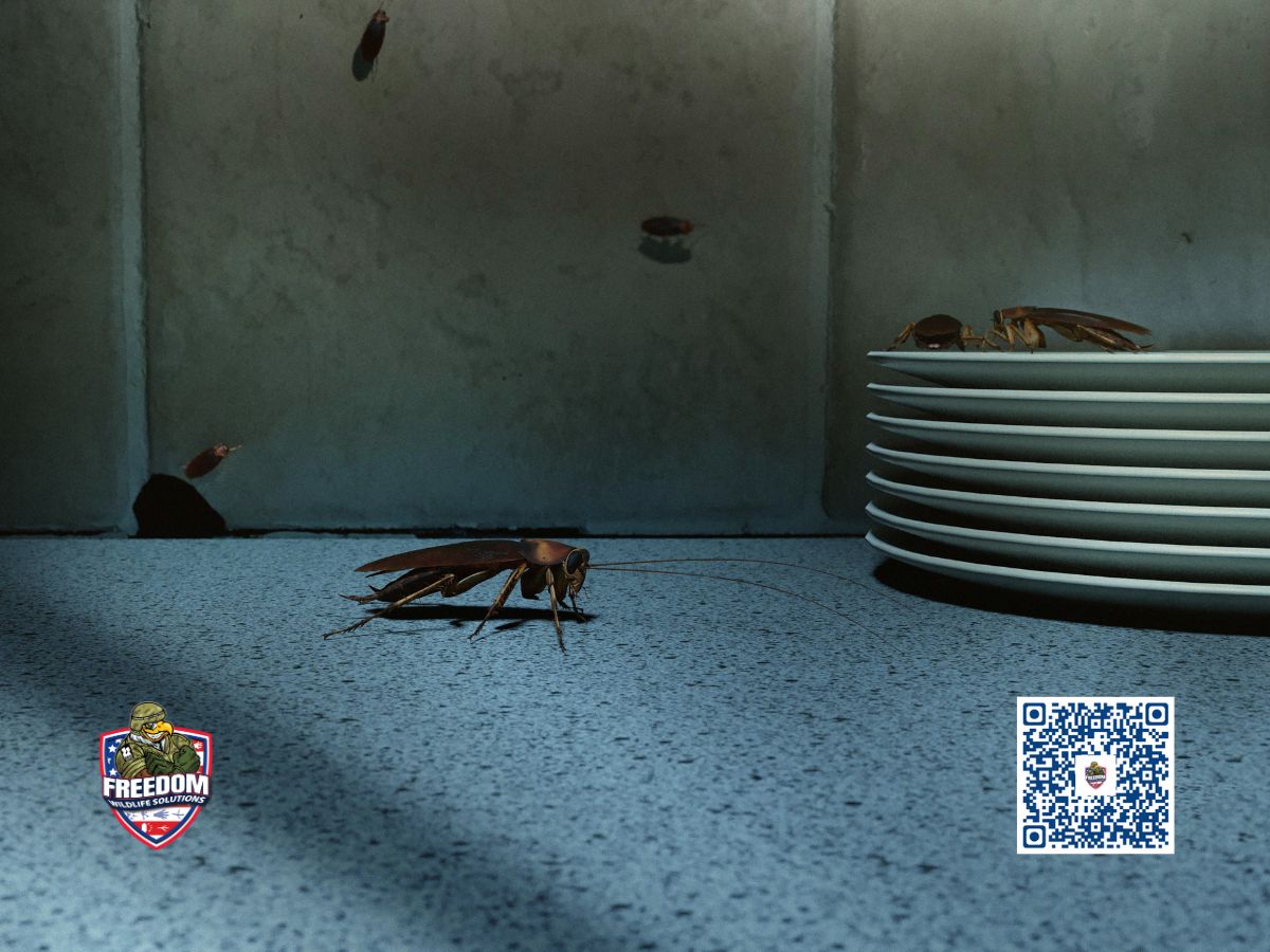 American roaches vs German roaches