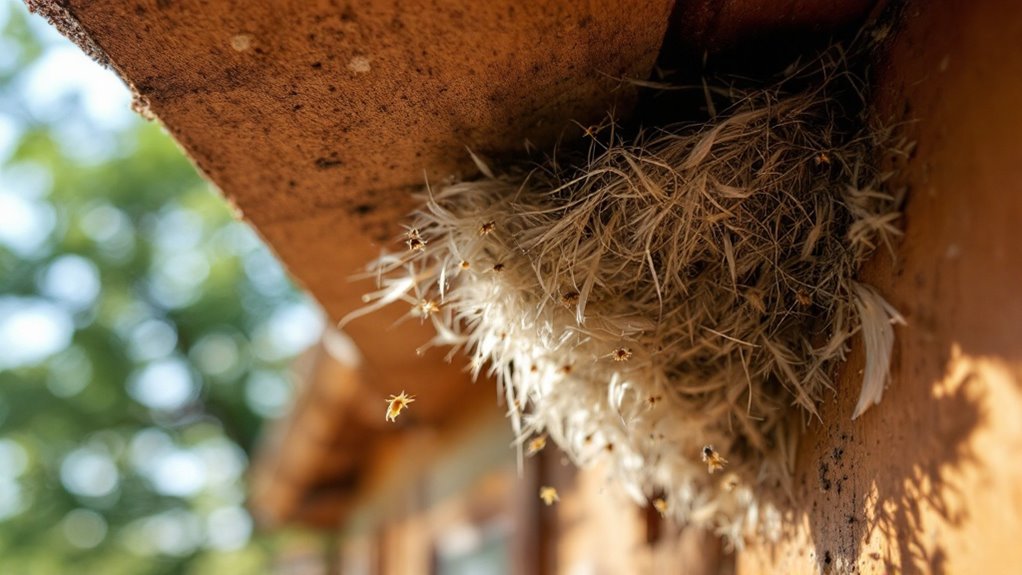 detecting bird mite infestation