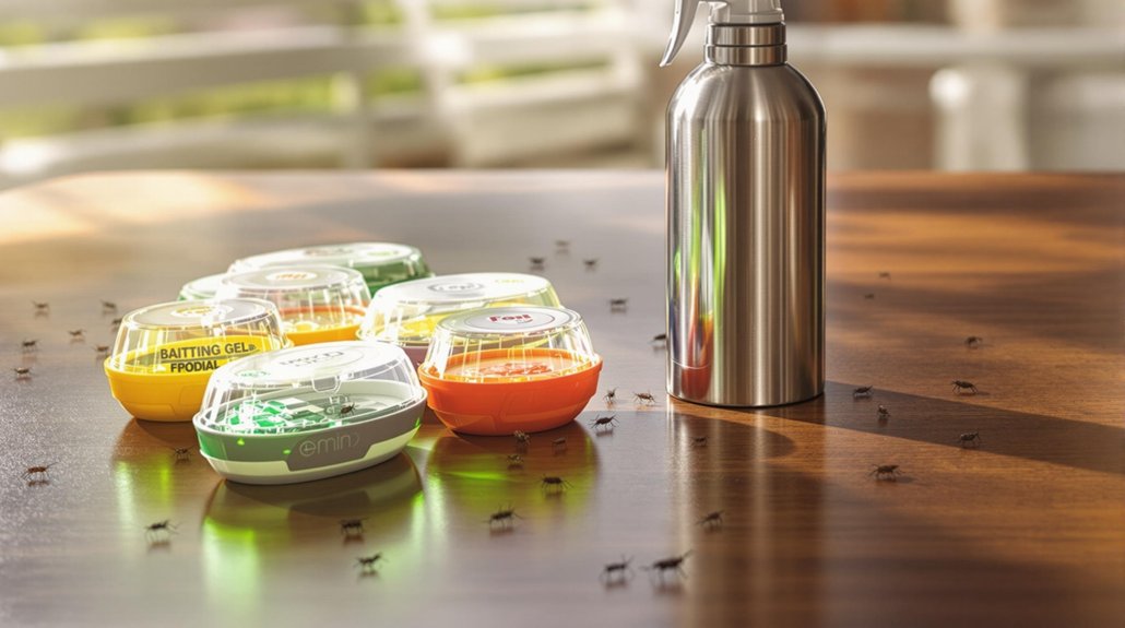 bait versus spray efficacy