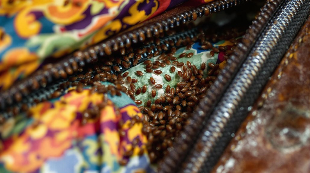 bed bugs enter homes