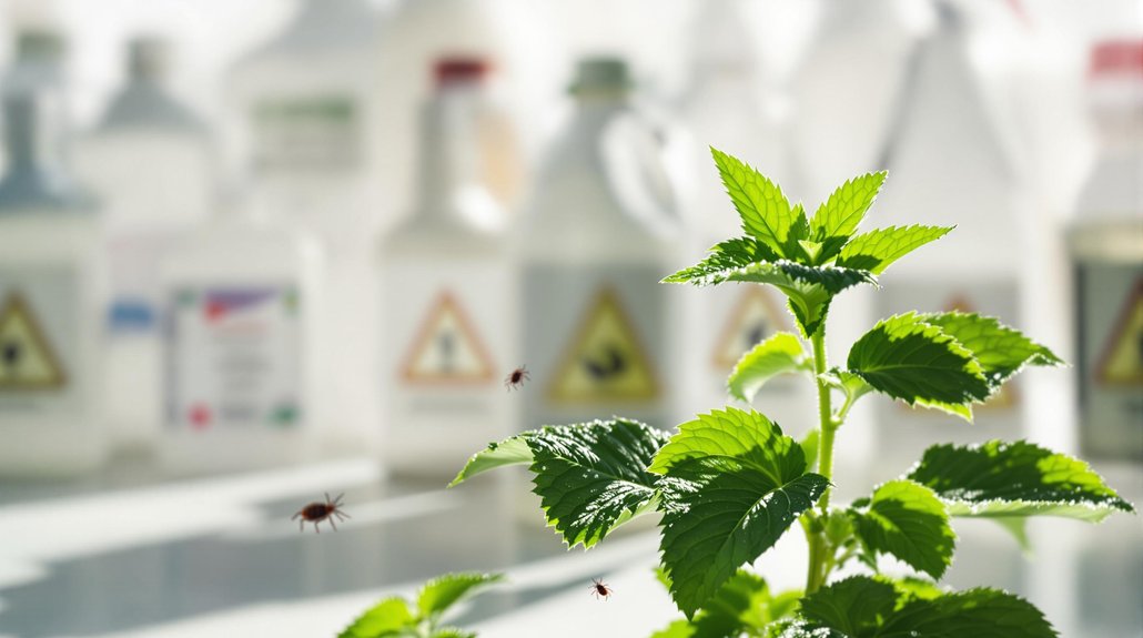 peppermint versus chemical treatments