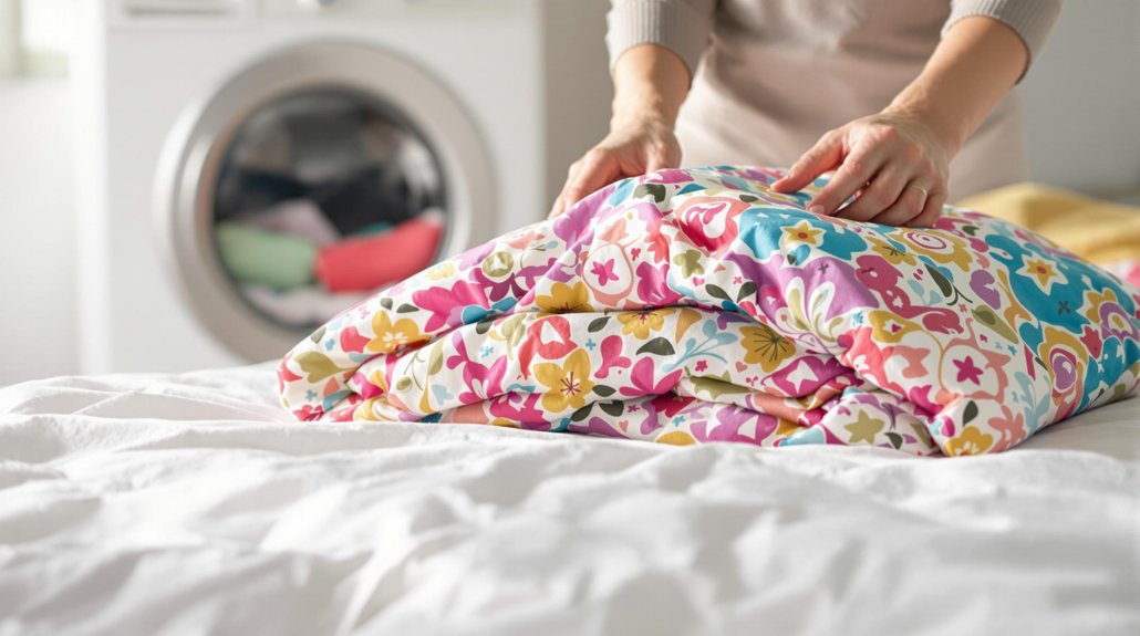 regular bedding maintenance routine