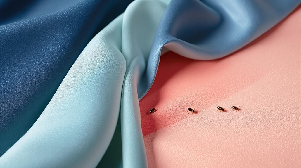 synthetic fabrics repel bedbugs