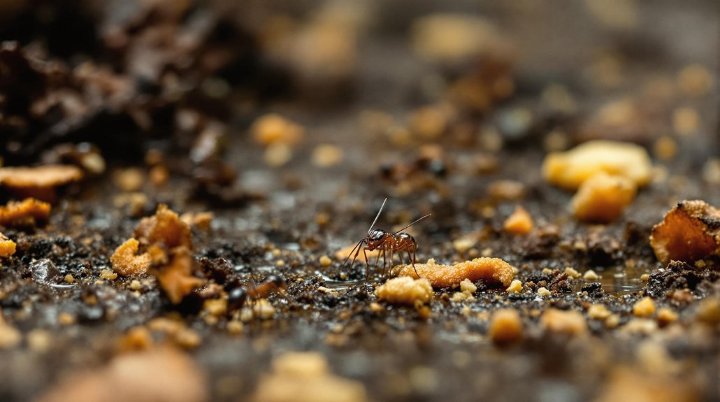 ants communicate through pheromones