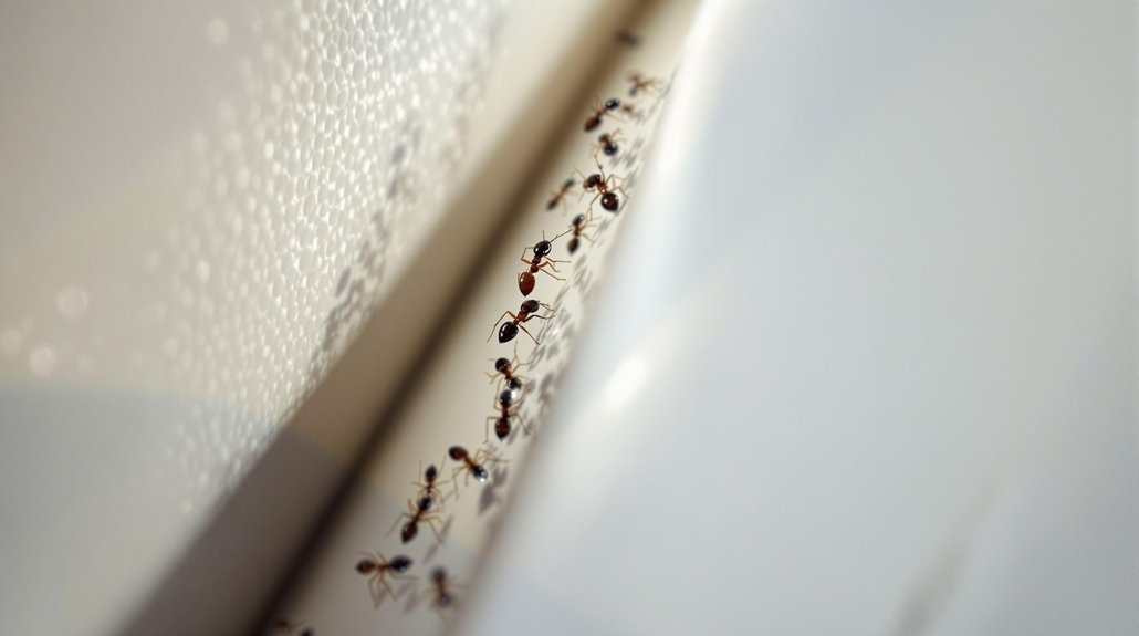 ants follow scent trails
