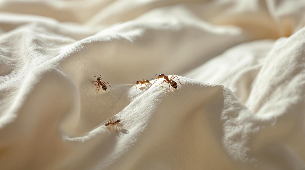 ants in bed inquiry
