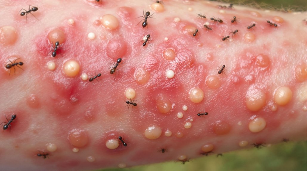 fire ant bite effects