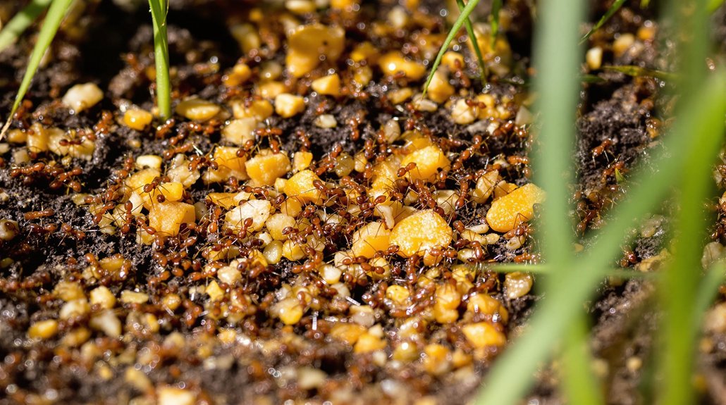 fire ants food preferences