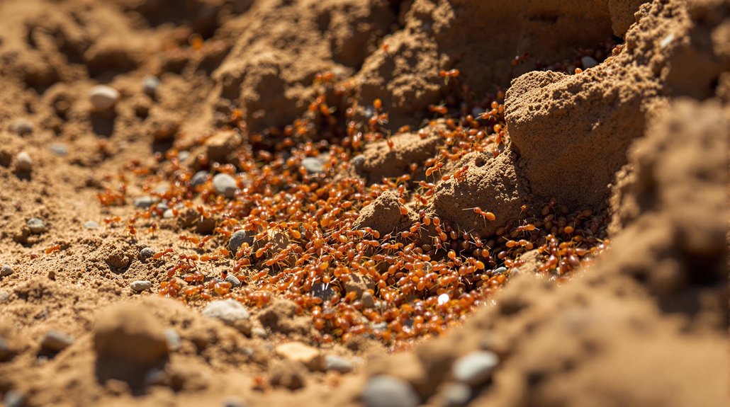 fire ants thrive in disturbances