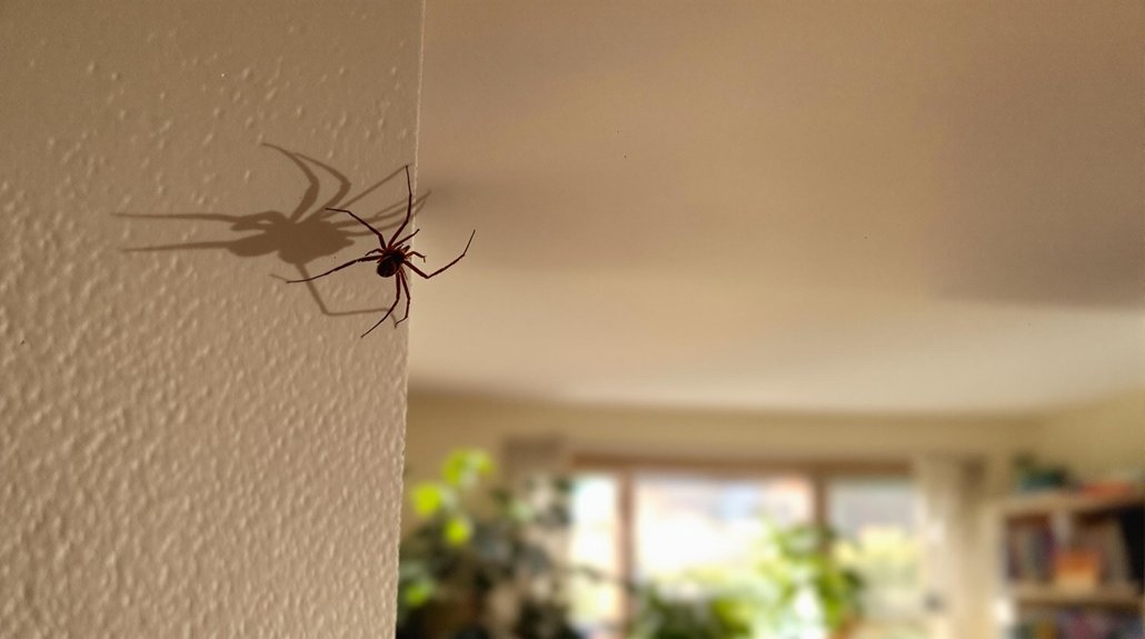 house spiders and habitats