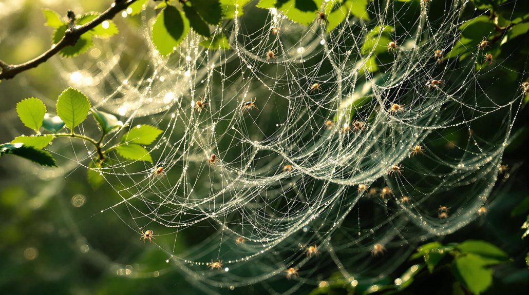 increased spider visibility explanation