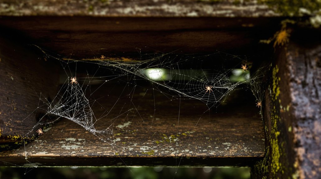 minimize spider hiding spots