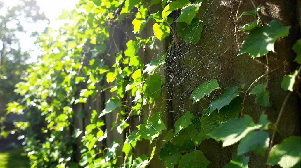 spiders daytime hiding spots