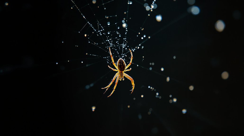 spiders respond to environmental cues