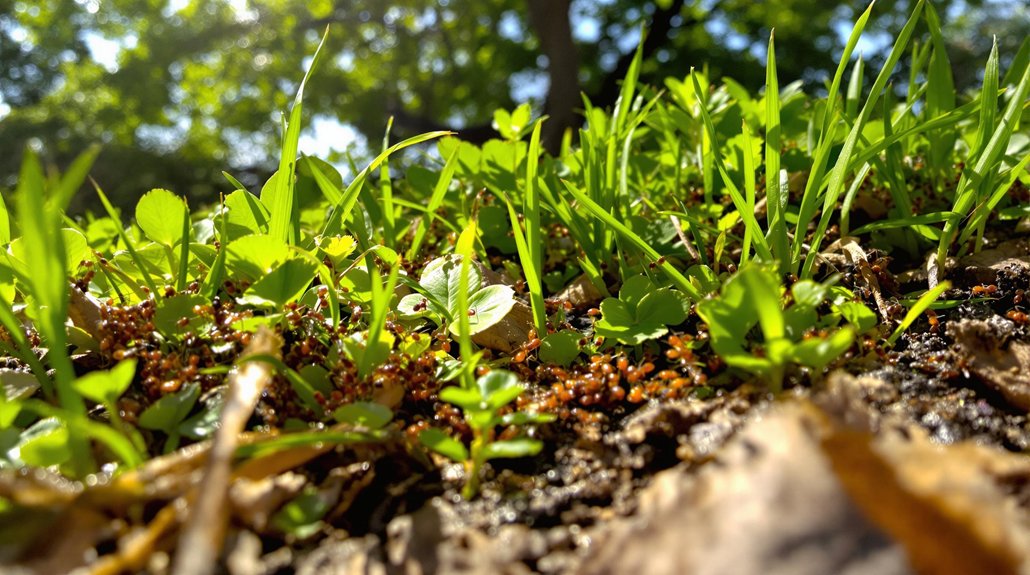 vegetation influences fire ant activity